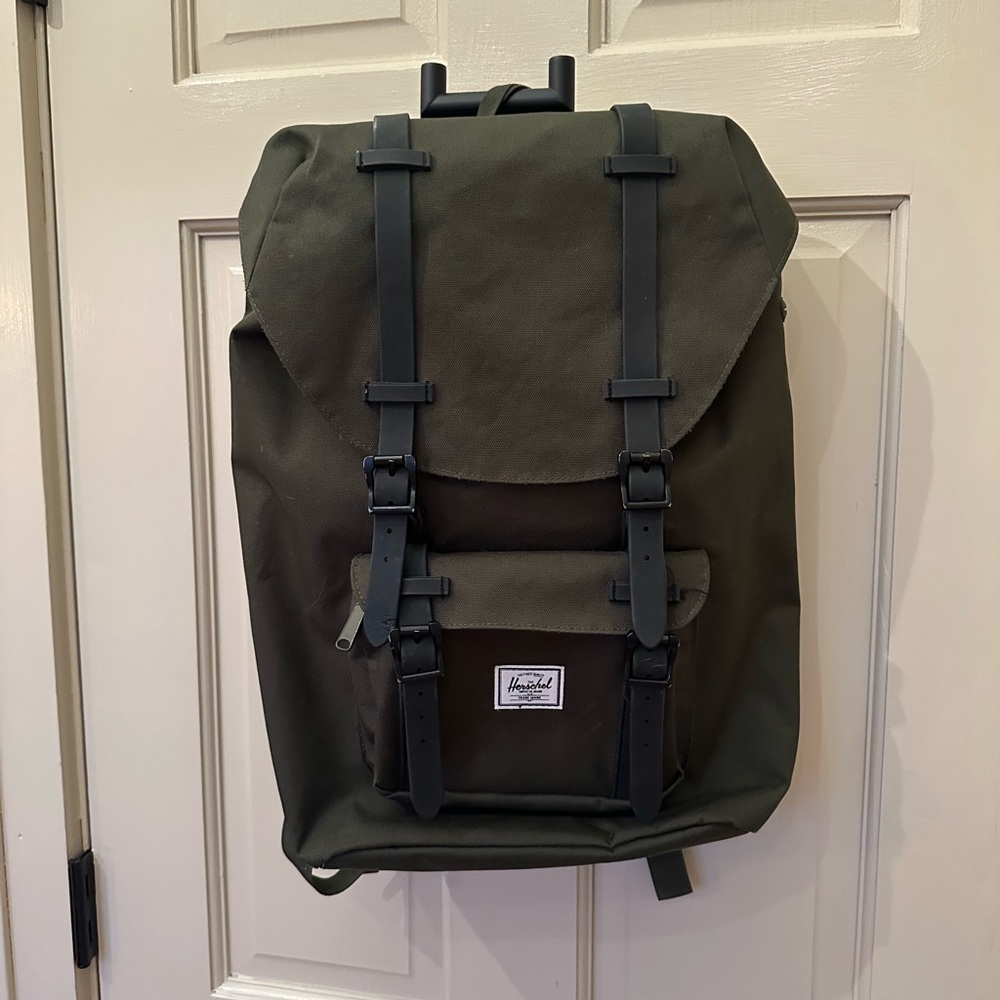 Herschel Olive Backpack
